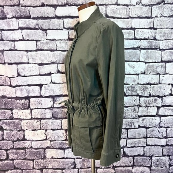 J. Jill Green Long Sleeve Jacket Size MP - Picture 4 of 9